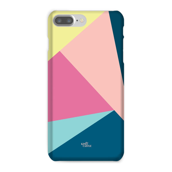 Pastel Triangles Snap Phone Case