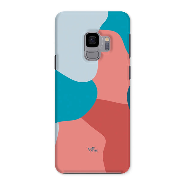 Blue, Red & Pink Abstract Snap Phone Case