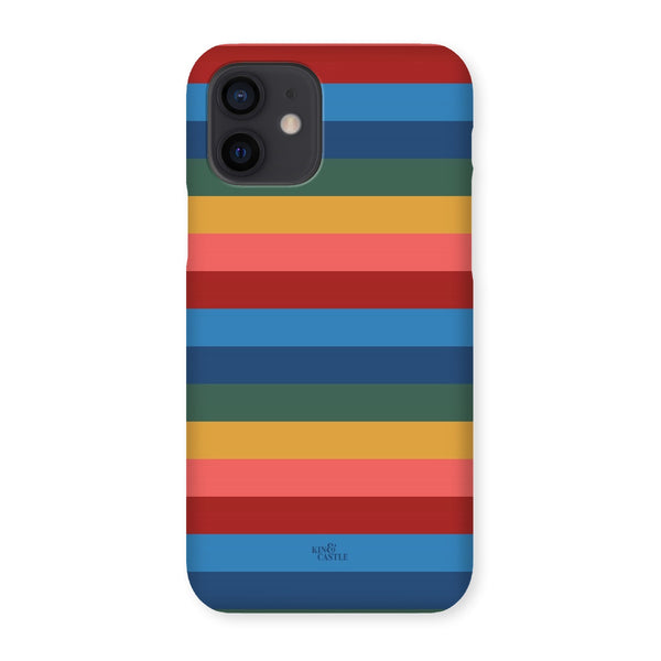 Retro Rainbow Snap Phone Case