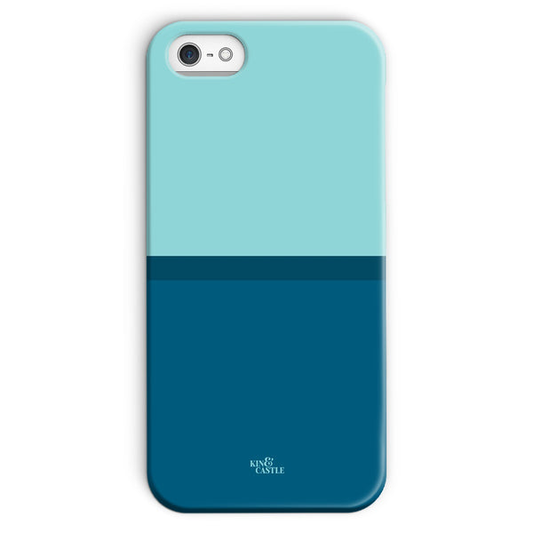 Blue Duo Snap Phone Case