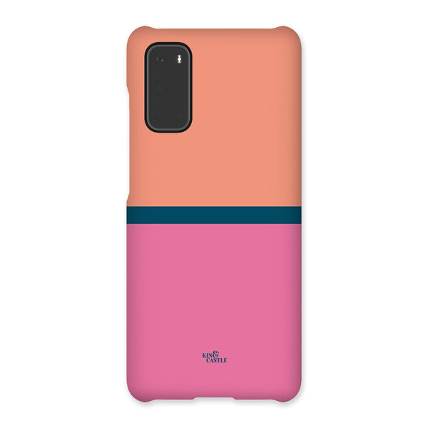 Peach & Pink Duo Snap Phone Case