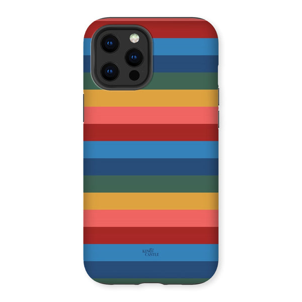 Retro Rainbow Tough Phone Case