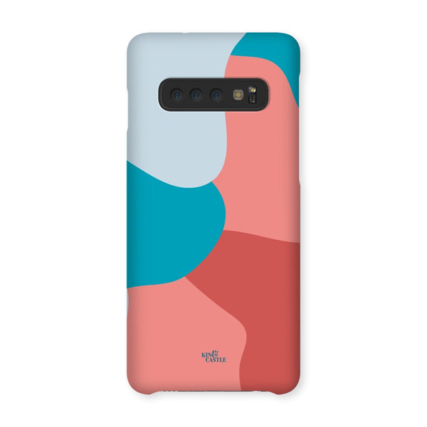 Blue, Red & Pink Abstract Snap Phone Case