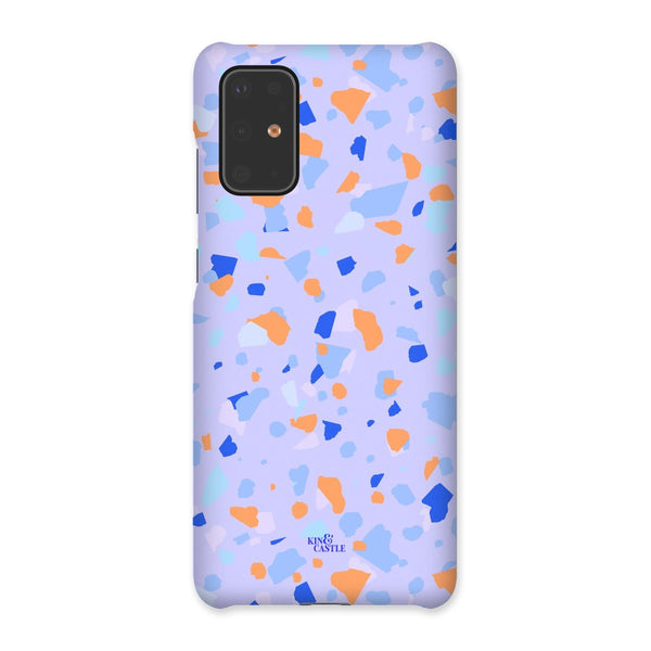 Blue & Orange Terrazzo Snap Phone Case