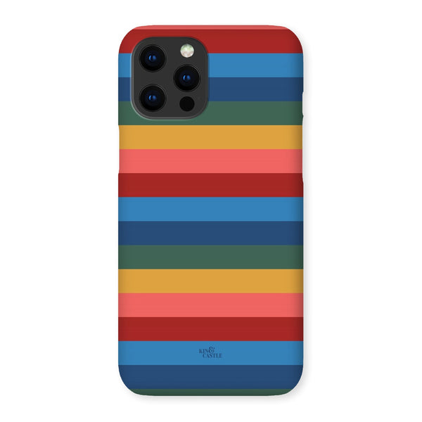 Retro Rainbow Snap Phone Case