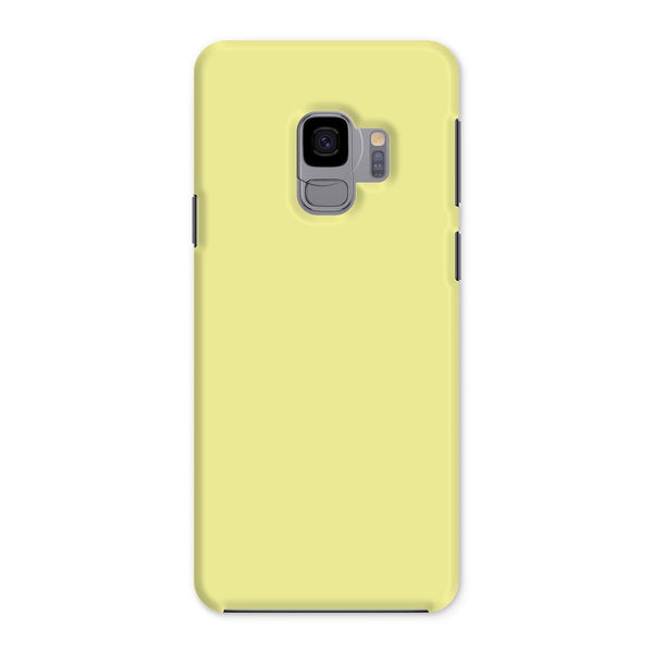 Lemon Yellow Snap Phone Case