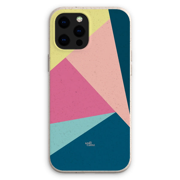 Pastel Triangles Eco Phone Case