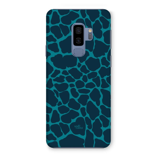 Blue & Teal Giraffe Print Snap Phone Case