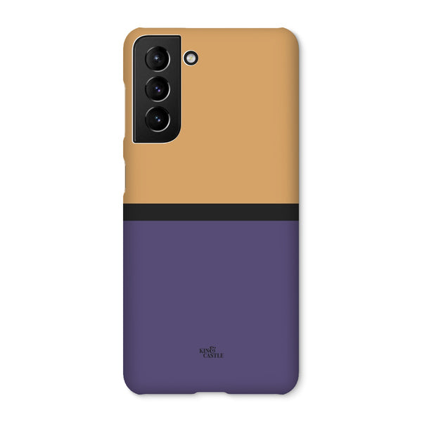 Sand & Purple Duo Snap Phone Case