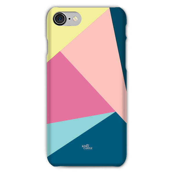 Pastel Triangles Snap Phone Case