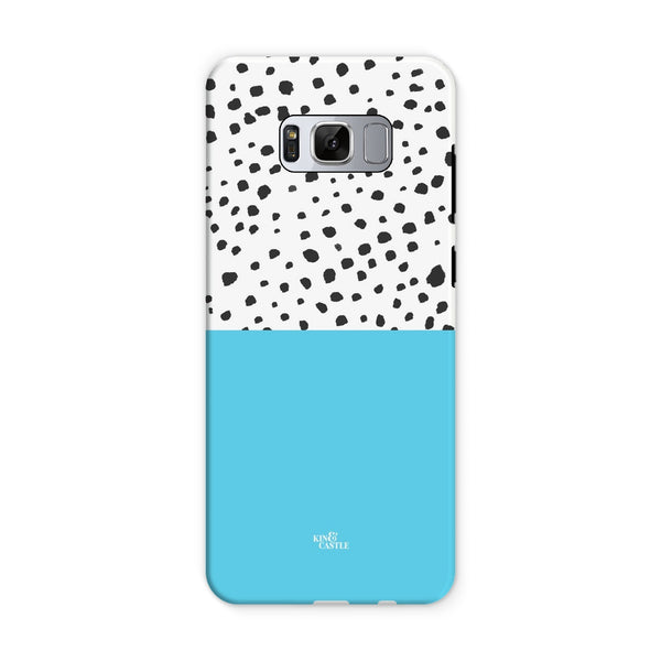 Blue & Graphite Animal Spots Tough Phone Case