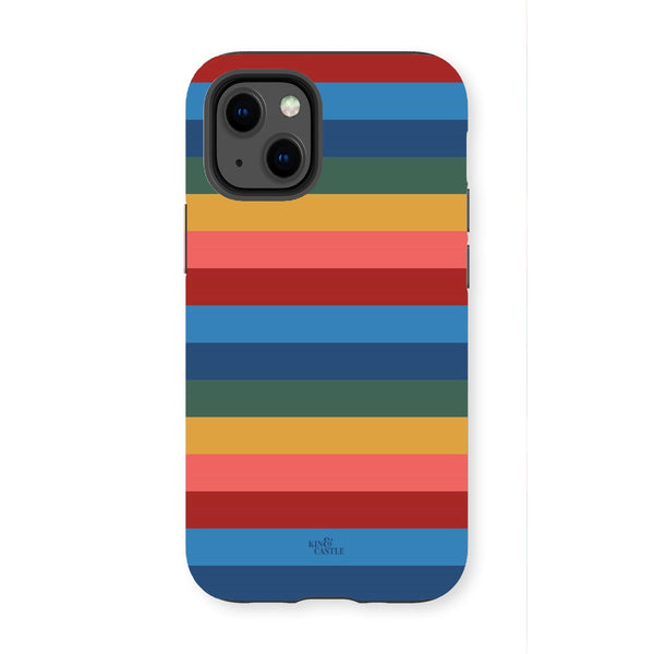 Retro Rainbow Tough Phone Case