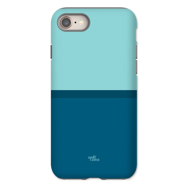 Blue Duo Tough Phone Case