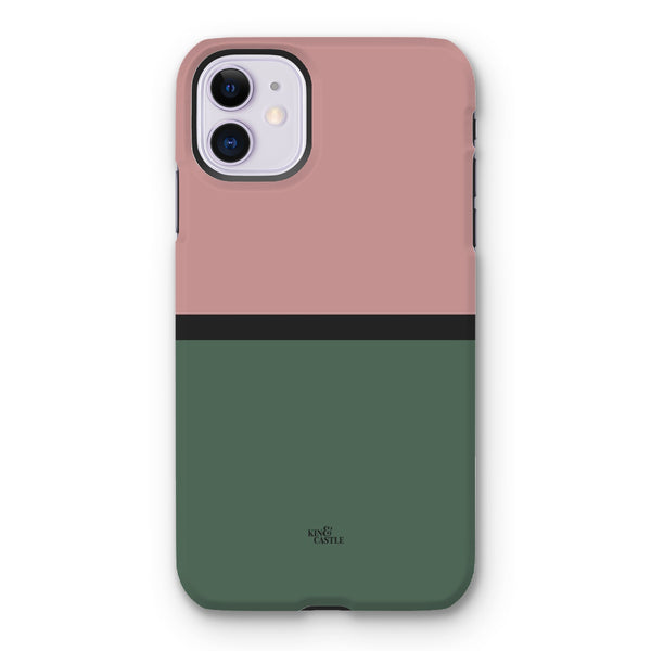 Pink & Green Duo Tough Phone Case