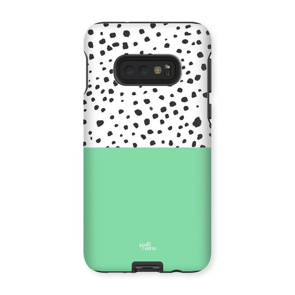 Mint & Graphite Animal Spots Tough Phone Case
