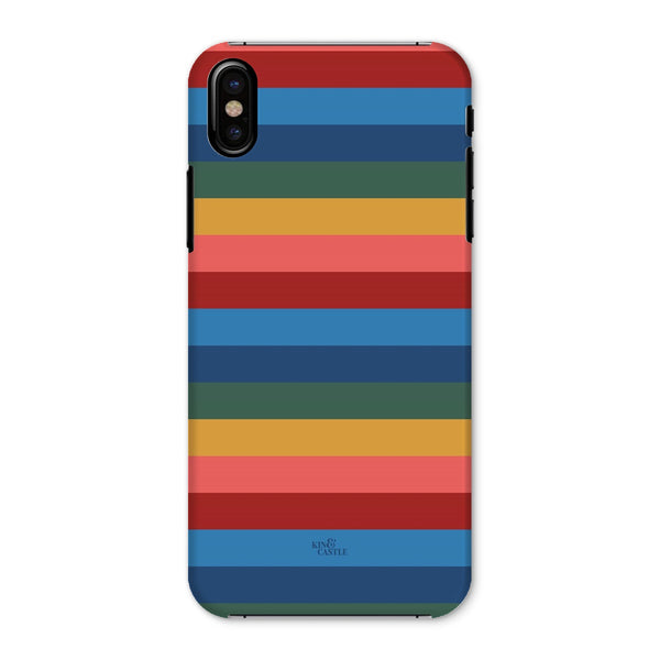 Retro Rainbow Snap Phone Case