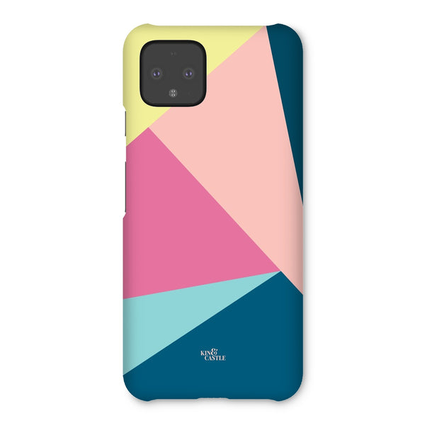 Pastel Triangles Snap Phone Case
