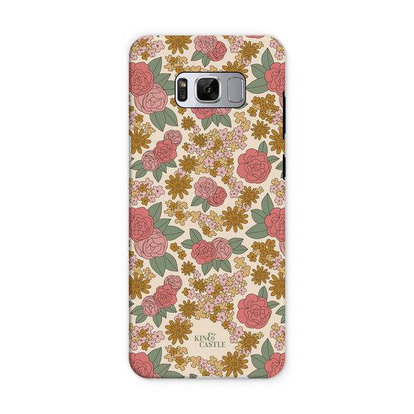 Pink & Rose Garden Tough Phone Case