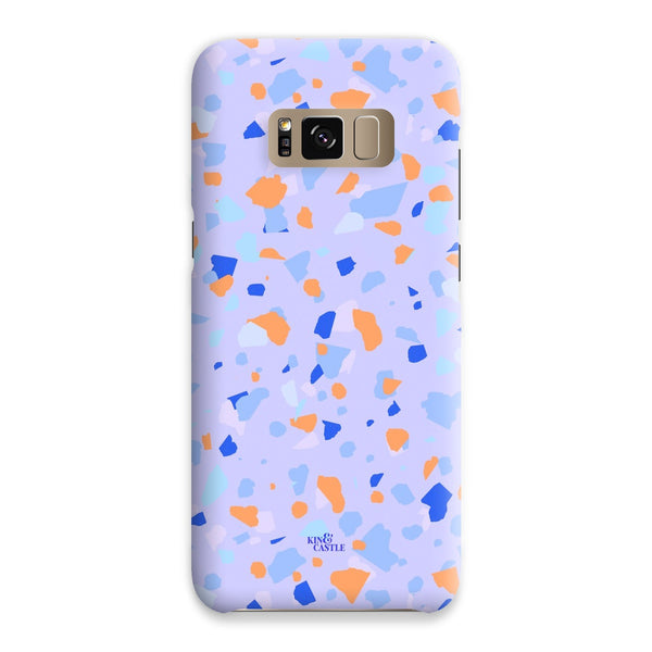 Blue & Orange Terrazzo Snap Phone Case