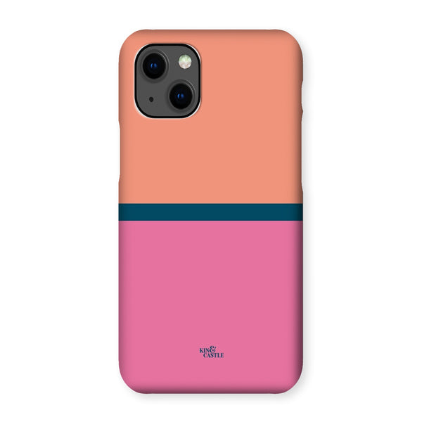Peach & Pink Duo Snap Phone Case