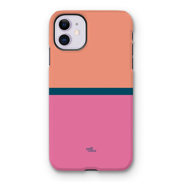 Peach & Pink Duo Tough Phone Case