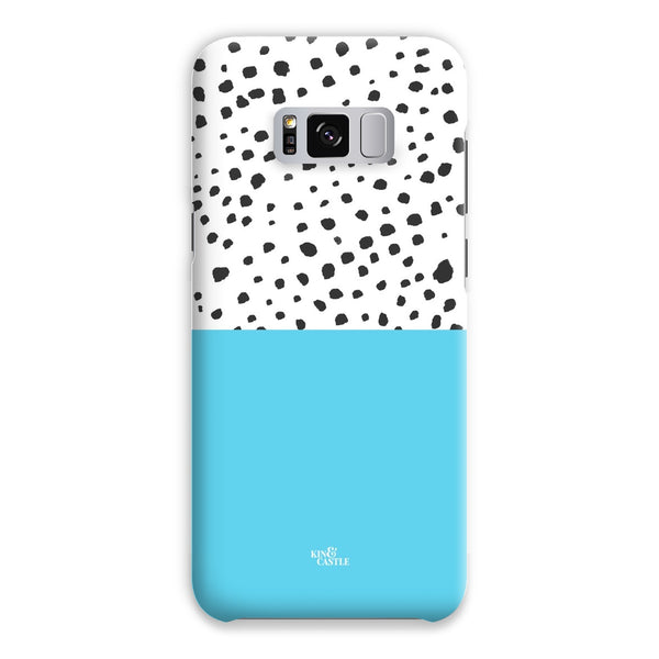 Blue & Graphite Animal Spots Snap Phone Case