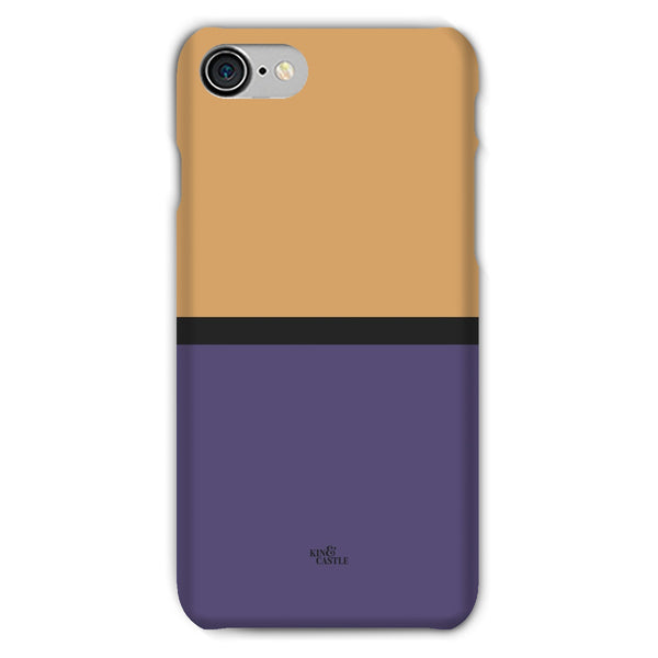 Sand & Purple Duo Snap Phone Case