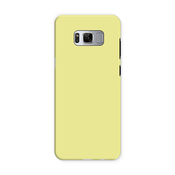 Lemon Yellow Tough Phone Case