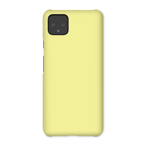 Lemon Yellow Snap Phone Case