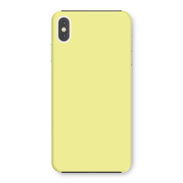 Lemon Yellow Snap Phone Case