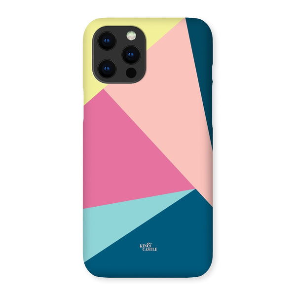 Pastel Triangles Snap Phone Case