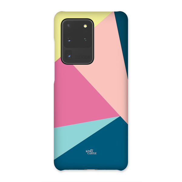 Pastel Triangles Snap Phone Case