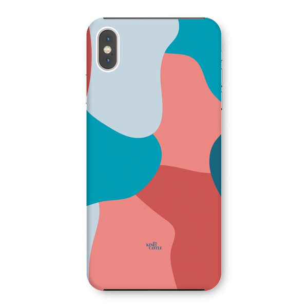 Blue, Red & Pink Abstract Snap Phone Case