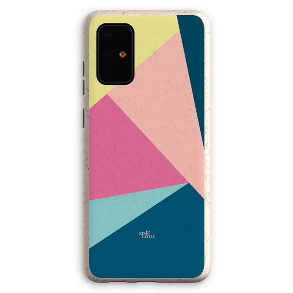 Pastel Triangles Eco Phone Case