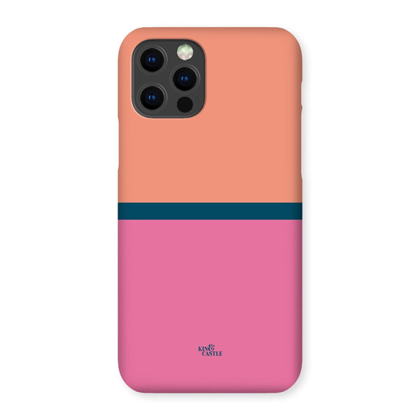 Peach & Pink Duo Snap Phone Case