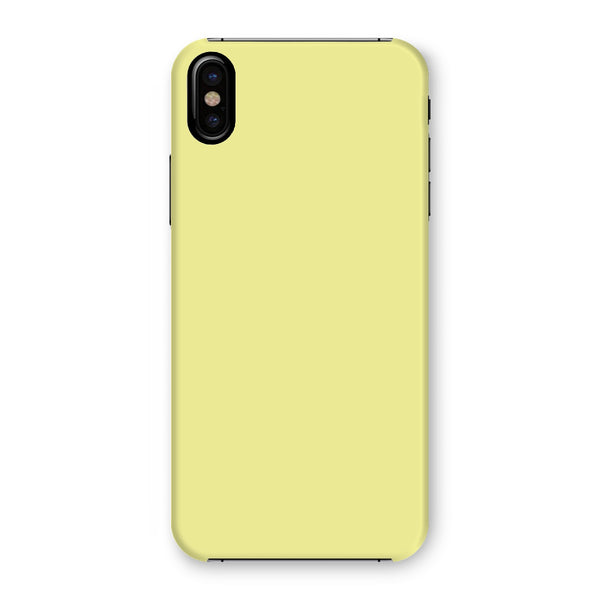 Lemon Yellow Snap Phone Case