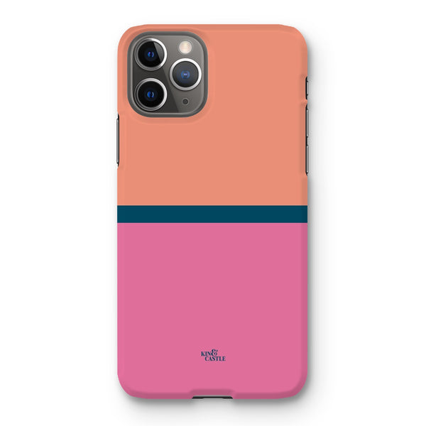 Peach & Pink Duo Snap Phone Case