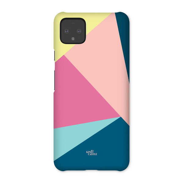 Pastel Triangles Snap Phone Case