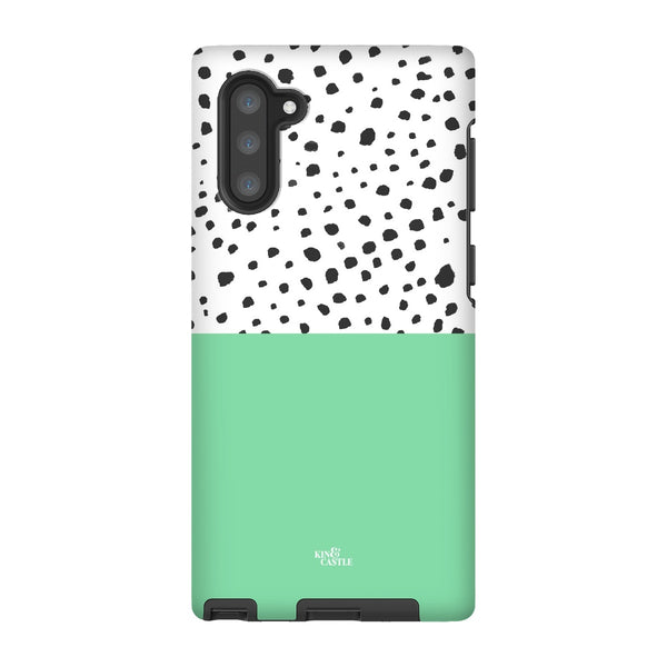 Mint & Graphite Animal Spots Tough Phone Case