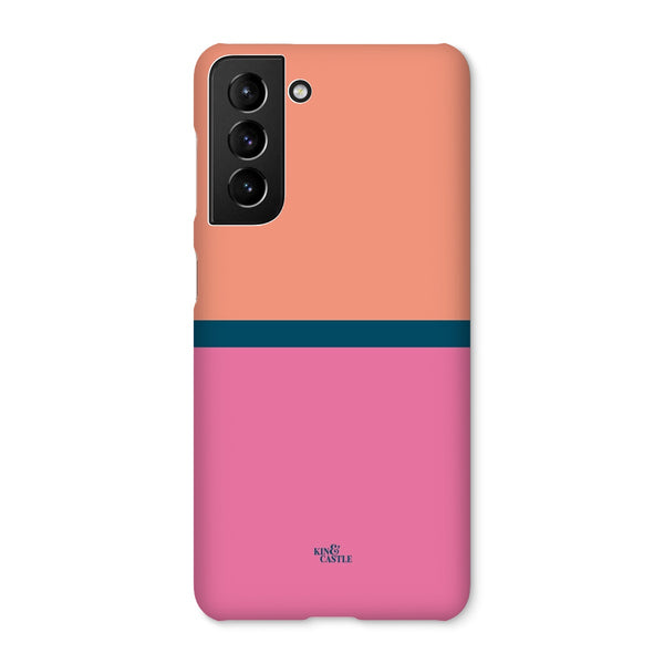 Peach & Pink Duo Snap Phone Case