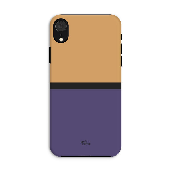 Sand & Purple Duo Tough Phone Case