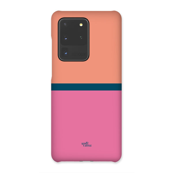 Peach & Pink Duo Snap Phone Case