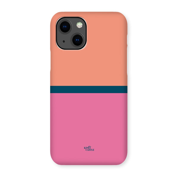 Peach & Pink Duo Snap Phone Case