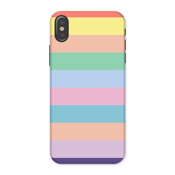 Pastel Stripe Tough Phone Case