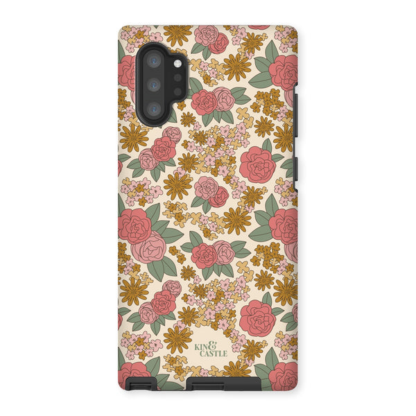 Pink & Rose Garden Tough Phone Case