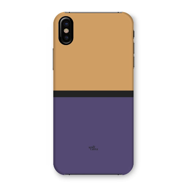 Sand & Purple Duo Snap Phone Case