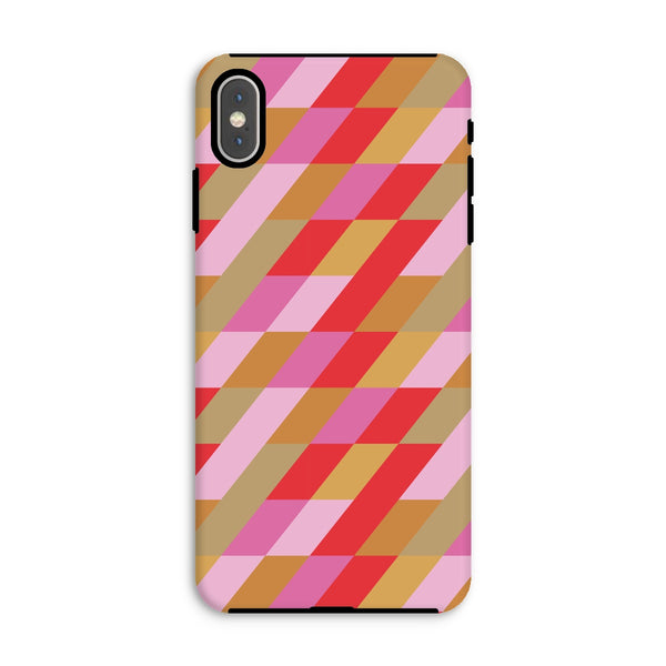 Pink & Red Diamond Tough Phone Case