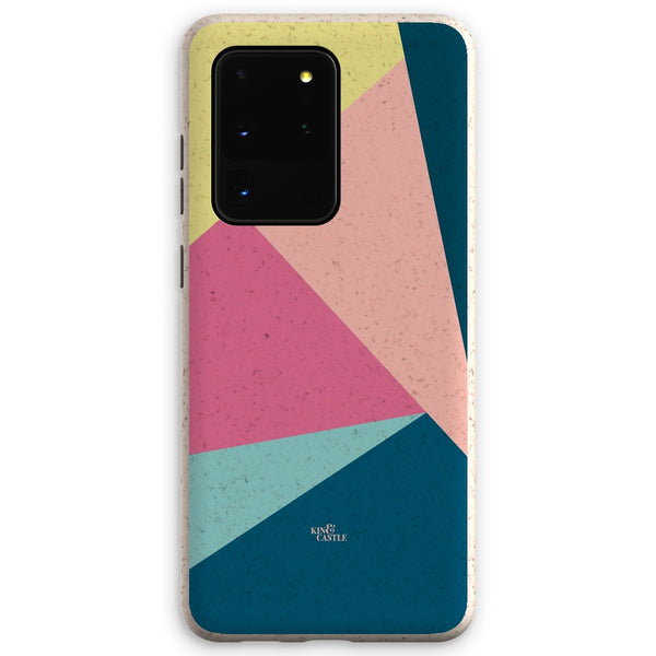 Pastel Triangles Eco Phone Case
