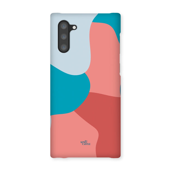 Blue, Red & Pink Abstract Snap Phone Case