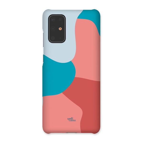 Blue, Red & Pink Abstract Snap Phone Case